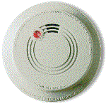 Residential Smoke Alarm with Red Light